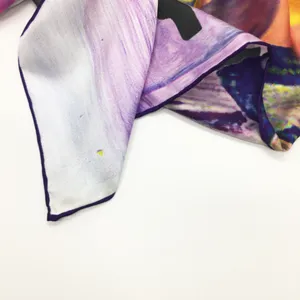 Best Price Custom Fashion Digital Printing Japanese Silk Scarf thumbnail-3