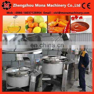 Steam Heating Jacketed Cooking Kettle Cooking Pot Electric Sandwich Pot thumbnail-5