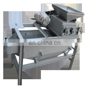 Food Grade Stainless Steel Almond Dehuller Machines/pistachio Sheller/almond Hazelnut Shell Separator thumbnail-1