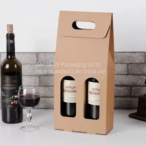 Recycle Matt Black Paper Gift Box With Lid thumbnail-2