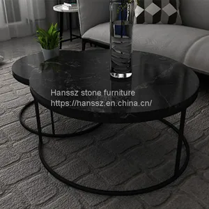 High Quality Marble Coffee Table Marble Center Table for Furniture thumbnail-4