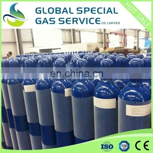 40L 219mm 150bar Seamless Steel Gas Cylinder for Sale Oxygen/argon/nitrogen/SF6 Gas Cylinder thumbnail-3