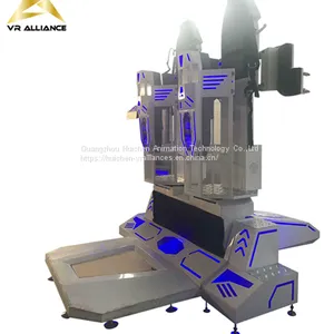 Exciting Double Seats Super Rocket Simulator 9D Virtual Reality VR Game Machine For Sale thumbnail-2