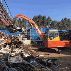Mini 10 Ton Scrap Steel Grabber Excavator thumbnail-3