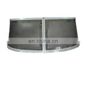 BOCHI Aluminum Frame Customized Front Windshield for Small Boat/Yacht thumbnail-1