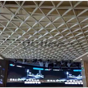 Clip in / Lay in Suspended Aluminum Alloy Ceiling Plafond Ceiling Tile Facade Panel thumbnail-4