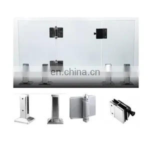 Design Fashion Stair Glass Stainless Steel Railing thumbnail-3