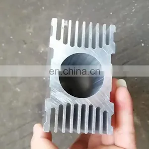 Toshine Led Aluminium Heatsink Extrusions , Silvery / Black Anodized Extruded Aluminium Profiles thumbnail-1