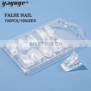 Wholesale Price Top Quality 500 PCS Artificial Nail Tip thumbnail-4