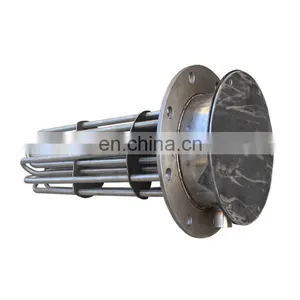 Stainless Steel Industrial Flanged Water Electric Immersion Heater Explosion Proof thumbnail-2