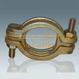 Yellow-double Bolt Clamp Double Bolt Clamps Yellow Double Bolt Clamp Manufacturer thumbnail-1