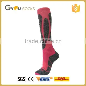 High Quality Women Long Cotton Black Soccer Socks thumbnail-2