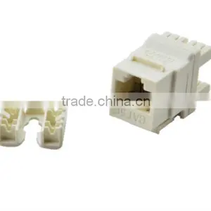 Tool-free UTP Cat5e Keystone Jack thumbnail-1
