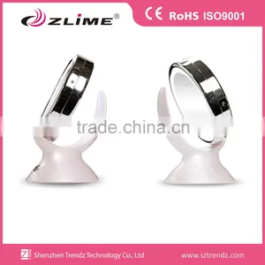Unique Design Dual Side Mirror Desktop Makeup Mirror With Led Light Ring thumbnail-5