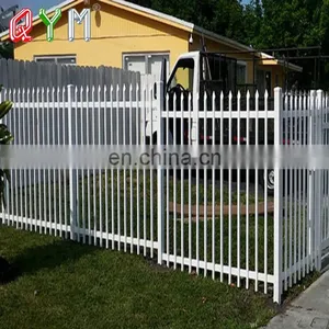 Cheap Wrought Iron Fence Steel Welded Picket Fence thumbnail-4