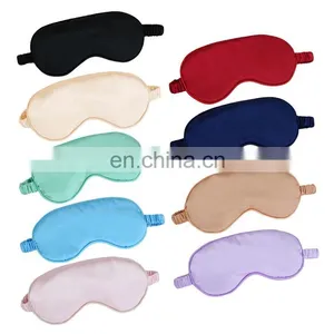 Soft Breathable Silk Eye Mask Sleep With Custom Logo thumbnail-1