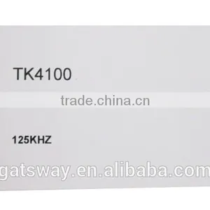 Environmental Customized Size Inkjet Thermal Printing 125khz Blank Plastic ID Card With TK4100 T5577 EM4100 Chips for Printer thumbnail-1