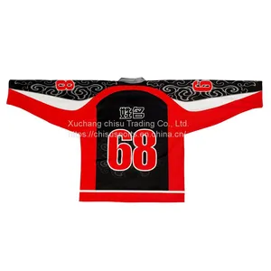 Custom Printed Hockey Jersey Custom Hockey Jerseys Hockey Jerseys Great Quality Custom Ice Hockey Jersey Sublimation Hockey Jersey Men Hockey Jerseys thumbnail-1