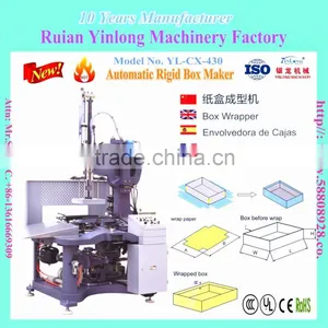 YL-CX-420 New Condition Rigid Box Making Machine/CE Automatic Rigid Box Making Machine thumbnail-3