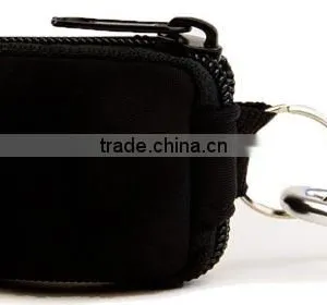 Black Neooprene Soft Essential Oil Key Chain Case,essential Oil Keyring Case, Keychain Essential Oil Holder thumbnail-2