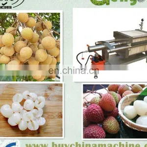 Factory Lychee Peeling and Pit Removing Machine Pitter Lychee Peeling Peeler Equipment Longan Peeling and Pitting Machine thumbnail-2