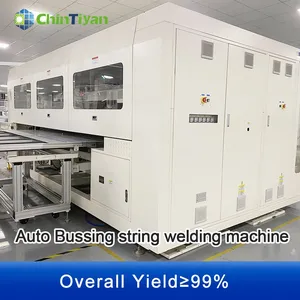 PV Manual Product Line Auto Bussing String Welding Machine thumbnail-1