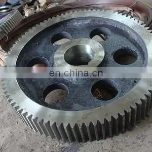 Large Good Top Product Quality Girth Gear for Rotary Kiln Customized Forged Ring Gear Rotary Klin Girth Gear Wheel thumbnail-4