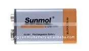Super 6LF22 9V Alkaline Batteries thumbnail-1