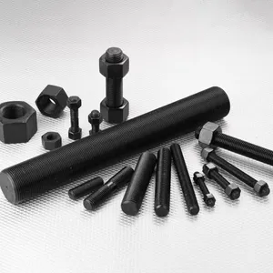 A193 B7,B7M,A320 L7 Thread Rod,stud Bolts With A194 2H Nuts thumbnail-1