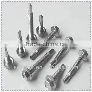 Hex Head Self Drilling Screws With Rubber Washer thumbnail-1