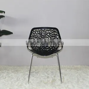 Replica Wholesale Steel Frame Plastic Tree Chair Birch Sapling Accent/Dining Chair Wholesale Stencil Dining Side Chair thumbnail-3