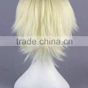 High Quality 35cm Short Straight Synthetic Anime Wig Cosplay Hair Wig Party Wig thumbnail-5