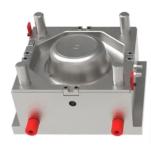 Student Thickened Kitchen Vegetable Washing Basin Plastic Baby Washbasing Basin Mould thumbnail-4
