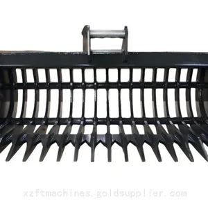 MS03 Heavy Duty Sieve Rake Bucket Skeleton Bucket for Excavator Soil Screening thumbnail-2