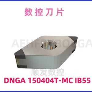 CNGA 120404T-MC IB55 ISCAR Face Mill Inserts for Stainless Steel Finishing thumbnail-3