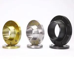 DIN ANSI 6 Inch 150LB Pipe Fitting Slip on Welding Neck Carbon Steel 304 Stainless Steel Flange thumbnail-1