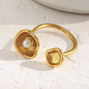 316L Stainless Steel Ring, 8mm Width, Mirror Polish Finish, Custom Sizes Available for Jewelry Making thumbnail-1
