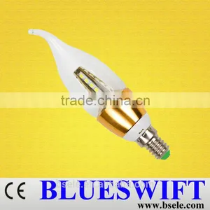 Light 3w E17 Base B15 LED Candle Bulb thumbnail-1