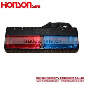 Red Blue Warning Grille Vehicle Surface Mount Warning Light HVX-01 thumbnail-1