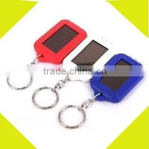 2015 Cheap Plastic Led Solar Power Keychain thumbnail-2