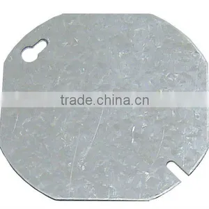 4" Octagon Junction Box Cover / Metal Box Cover thumbnail-1
