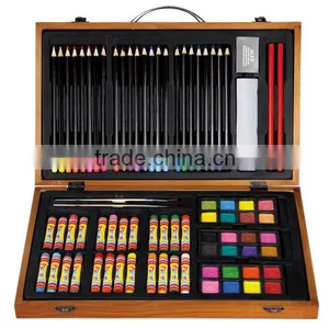 High Quality Wooden Art Set New Stationery Products thumbnail-6