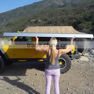 New Product Travel Camping Folding Car Roof Tent Car Side Awning Roof Top Tent thumbnail-3