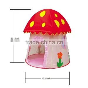 Beautiful Mushroom Children Toy Play Tent Playhouse Kids Princess Castle Game Play Mushroom Tent thumbnail-3