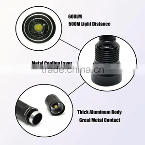 (120253) China Wholesale Waterproof Aluminum Alloy T6061 Rechargeable Torch Light thumbnail-3