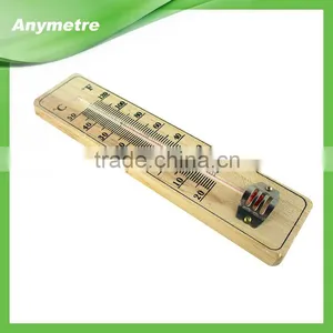 Cheapest Red Mercury Thermometer Wooden Thermometer thumbnail-1
