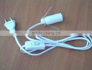 Salt Lamp Power Cord With In-line Switch and E14 Lamp Holder of European Standard for Himalayan Salt Lamp thumbnail-3