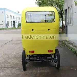 JOBO OEM German Design Cute Tricycle for Passenger Electric Rickshaw Pedicab Velo Taxi thumbnail-2