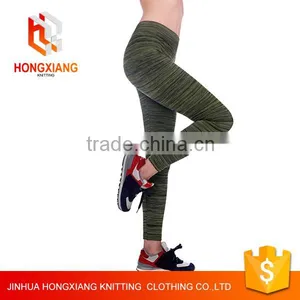 Women Yoga Polyester Sexy Compression Sports Pants thumbnail-1