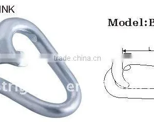 Rigging Hardware Accessories Electic Galvanized Repair Lap Link Zinc Plated in Manufacturer 3MM thumbnail-1